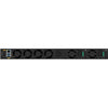 Rear view of Netgear M4350-44M4X4V managed network switch with 48 ports, multi-gig PoE++, and AV network capabilities.