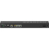 Rear view of Netgear PR460X 6-port 10G/2.5G dual-WAN pro router showing ports and connectivity options.