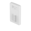 Netgear WAX608Y AX1800 dual-band Wi-Fi 6 outdoor wireless access point, back left view showing antenna and port panel.
