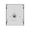 Rear view of Netgear WAX610W AX1800 Dual-Band Wi-Fi 6 access point showing ports and design features.
