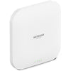Netgear WAX620 AX3600 dual-band wireless access point with 2.5 Gigabit Ethernet ports, front-left perspective view.