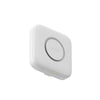 Front right view of Netgear Cloud Managed WiFi 7 Access Point, a sleek wireless access point with adjustable antennas.