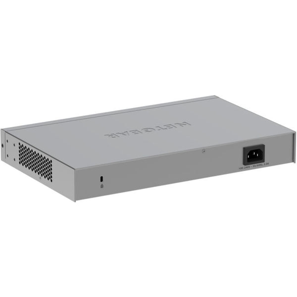 Netgear XS508TM 8-port 10G managed network switch with front and right angle view showing ports and LED indicators. – image 4