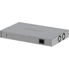Front top view of the Netgear XS508TM 8-port 10G managed network switch showing ports and LED indicators.