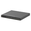Netgear M4350-32F8V managed network switch with 32 ports, including 10G SFP+ ports, shown from an isometric front-left view.