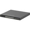 Netgear M4350 XSM4340V managed switch with 40 ports, isometric front-left view, showcasing Ethernet ports and PoE++ features.