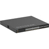 Netgear M4350 XSM4340V 40-port managed switch with multi-gig PoE++ ports, front right isometric view of the network switch.