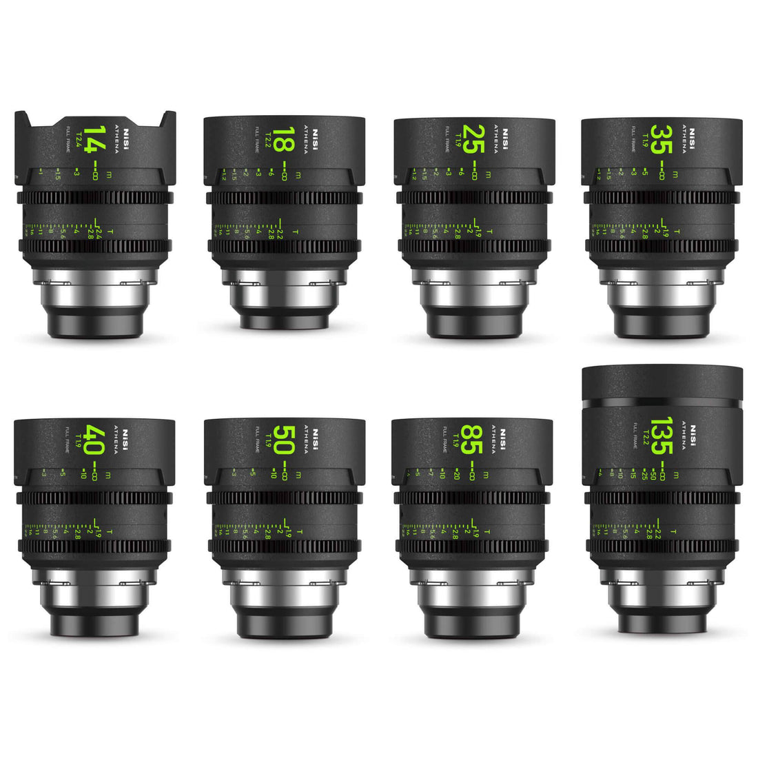 NiSi ATHENA PRIME Full-Frame 8-Lens MASTER Kit (PL Mount) - Coremicro – image 2