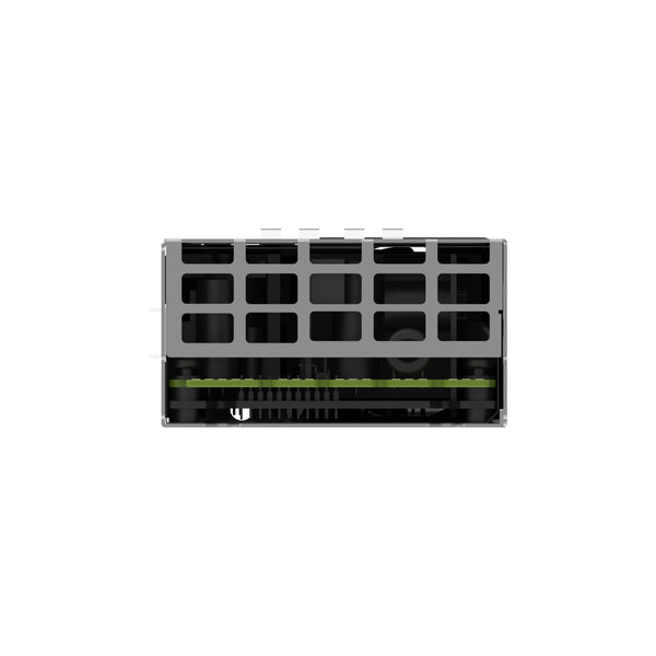 Rear view of Netgear APS2000W 2000W modular power supply unit for M4350 series networking equipment. – image 4