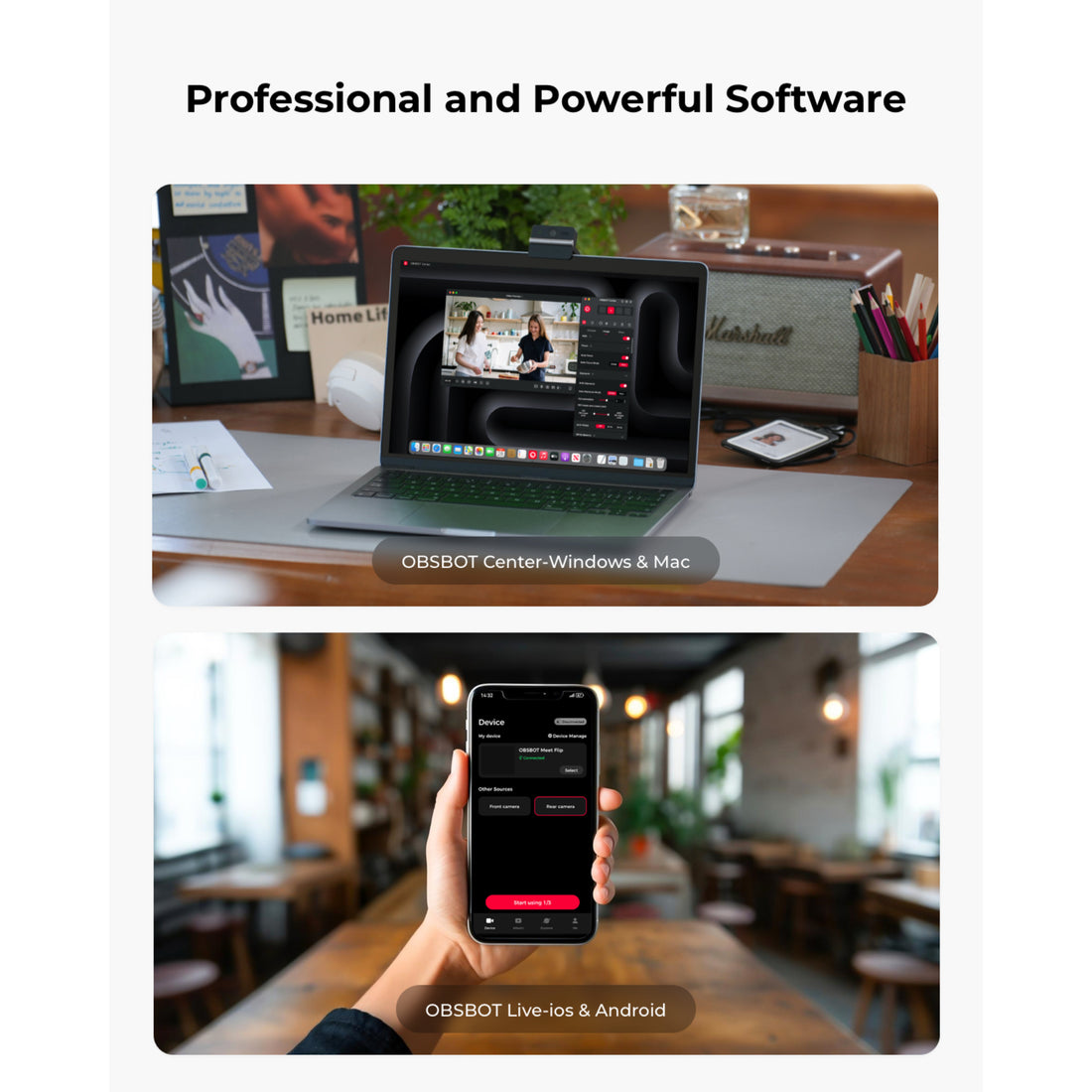 OBSBOT-OWB-2510-CE Professional and Powerful Software – image 7