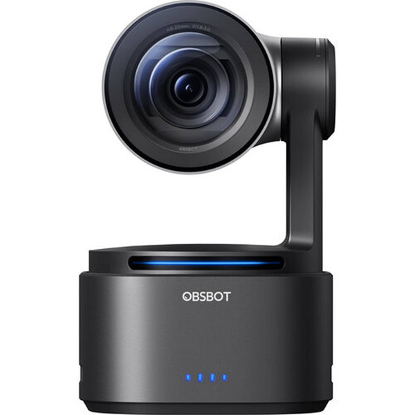 Front view of the OBSBOT Tail 2  showcasing AI-powered 4K PTZR cameras for multi-camera live production – image 2