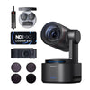 OBSBOT Tail 2 Powerup Combo  showcasing AI-powered 4K PTZR cameras for multi-camera live production