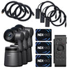 OBSBOT Tail Air Multicam Combo PTZ camera with NDI activation, featuring multiple camera lenses and professional streaming capabilities.