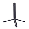 Straight-on view highlighting the slim profile and compact footprint when deployed.