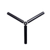 hree-leg base fully deployed to improve stability on desks, floors, and flat surfaces.