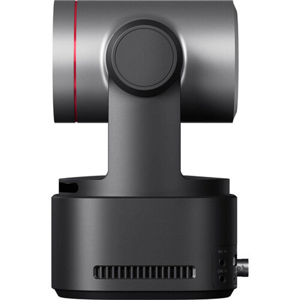 OBSBOT Tail 2 NDI Combo PTZ camera showing the left side with sleek design and adjustable controls for professional video streaming. – image 3