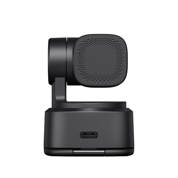 A view of the OBSBOT Tiny 2 Lite AI camera, shown from the back side against a white background