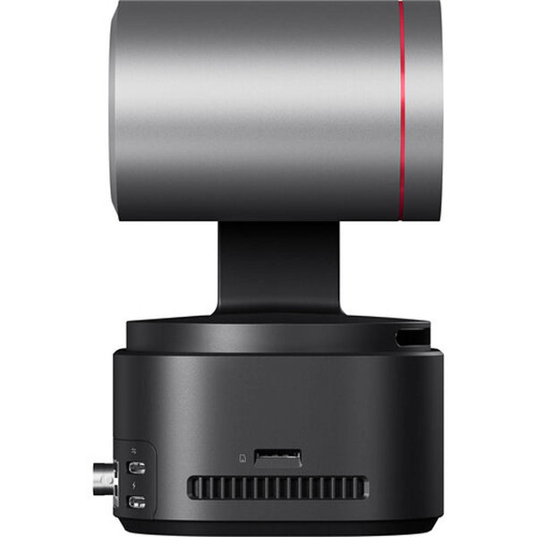 OBSBOT Tail 2 NDI Combo PTZ camera showing the right side with adjustable lens and control buttons, designed for professional video streaming. – image 4