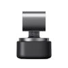 OBSBOT Tiny 3 AI-powered 4K PTZ webcam with spatial audio, shown from the left side view.