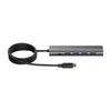 Slim USB-C hub with  USB 3.0 ports for expanding laptops and OBSBOT setups. Plug-and-play design for fast data access, clean desk setups, and mobile workflows.