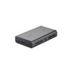 OBSBOT UVC to NDI video converter adapter with USB and power connectivity ports showing on the side.