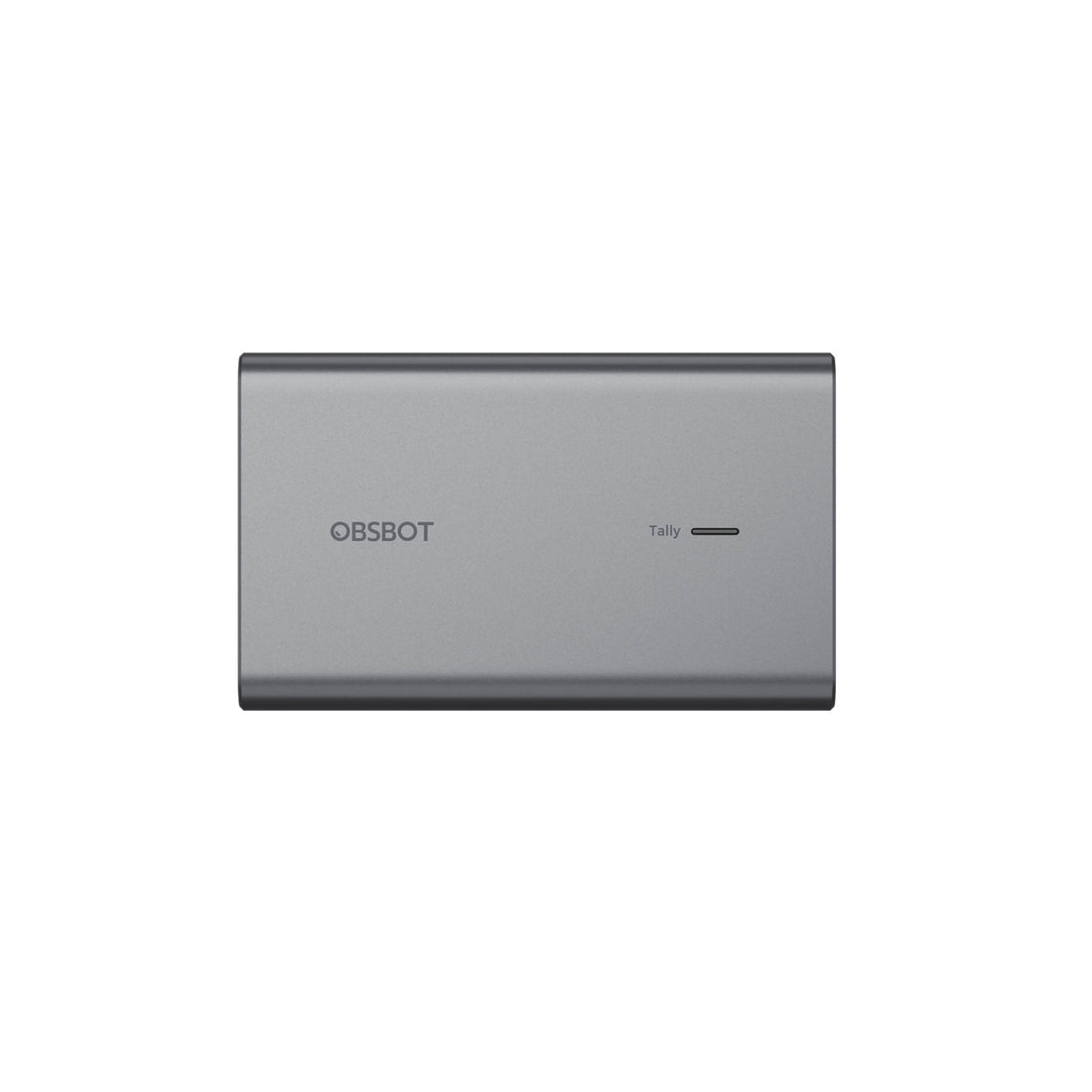 OBSBOT UVC to NDI video converter adapter with ports and branding, designed for seamless video signal conversion and streaming. – image 1