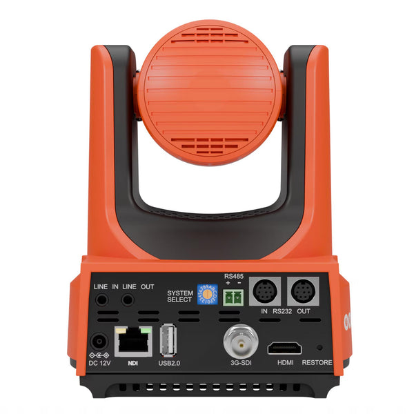 PTZOPTICS PT20X-4K-RD-G3 Rear View – image 2
