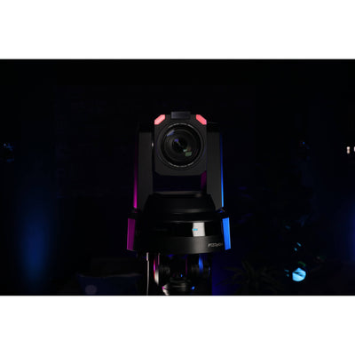 PTZOptics Rise 4K Broadcast 20X In Front Of View Studio Version