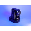 PTZOptics Rise 4K Broadcast In Front Of Right Full Wide View with Blue Light Background