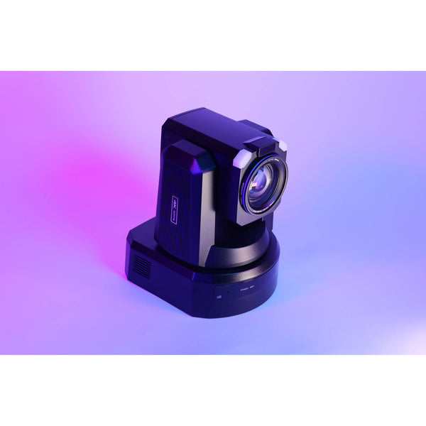 PTZOptics Rise 4K Broadcast In Front Of Right Full Wide View with Purple Light Background – image 9