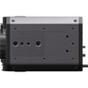Panasonic AK-UBX100 4K multi-purpose camera mounted on tripod with bottom plate and mounting hardware.