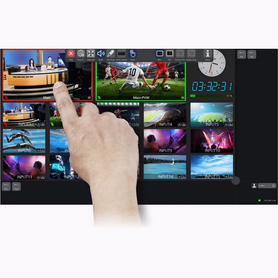 Panasonic AT-SFTC10Z KAIROS Touch Control Panel Software – image 2