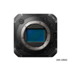 Front view of Panasonic AW-UB50 4K full-frame box digital camera with L Mount, showcasing its sleek design and lens mount.