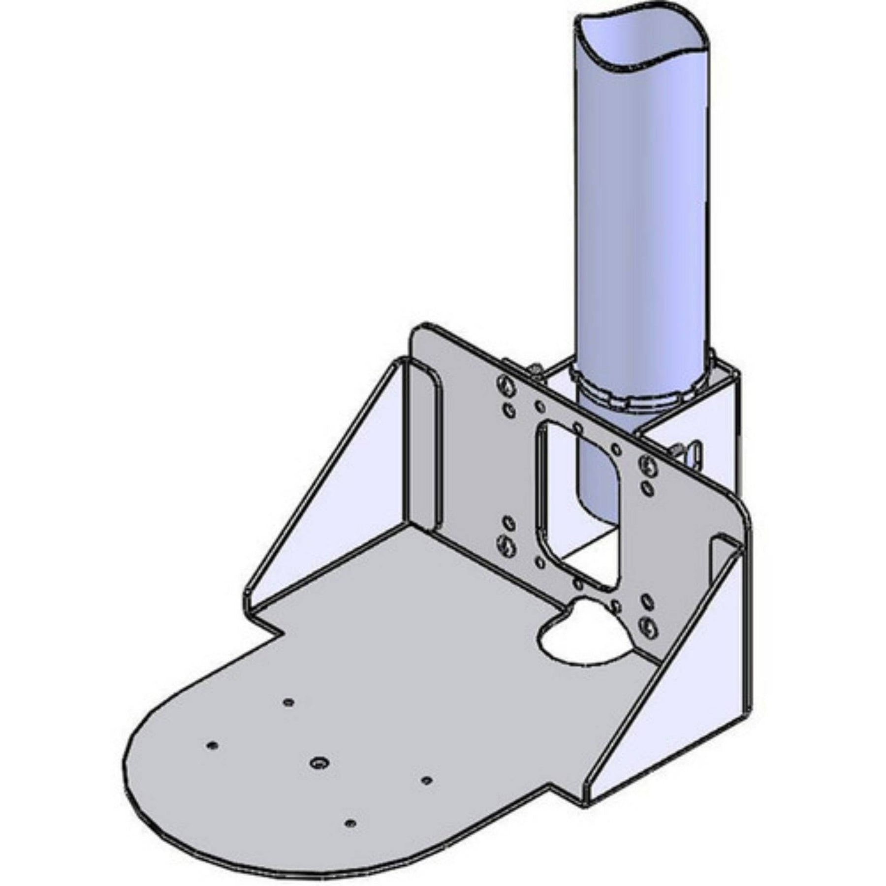 Panasonic FEC-PA1 Ceiling Pole Adapter for PTZ Camera Mounting Brackets ...
