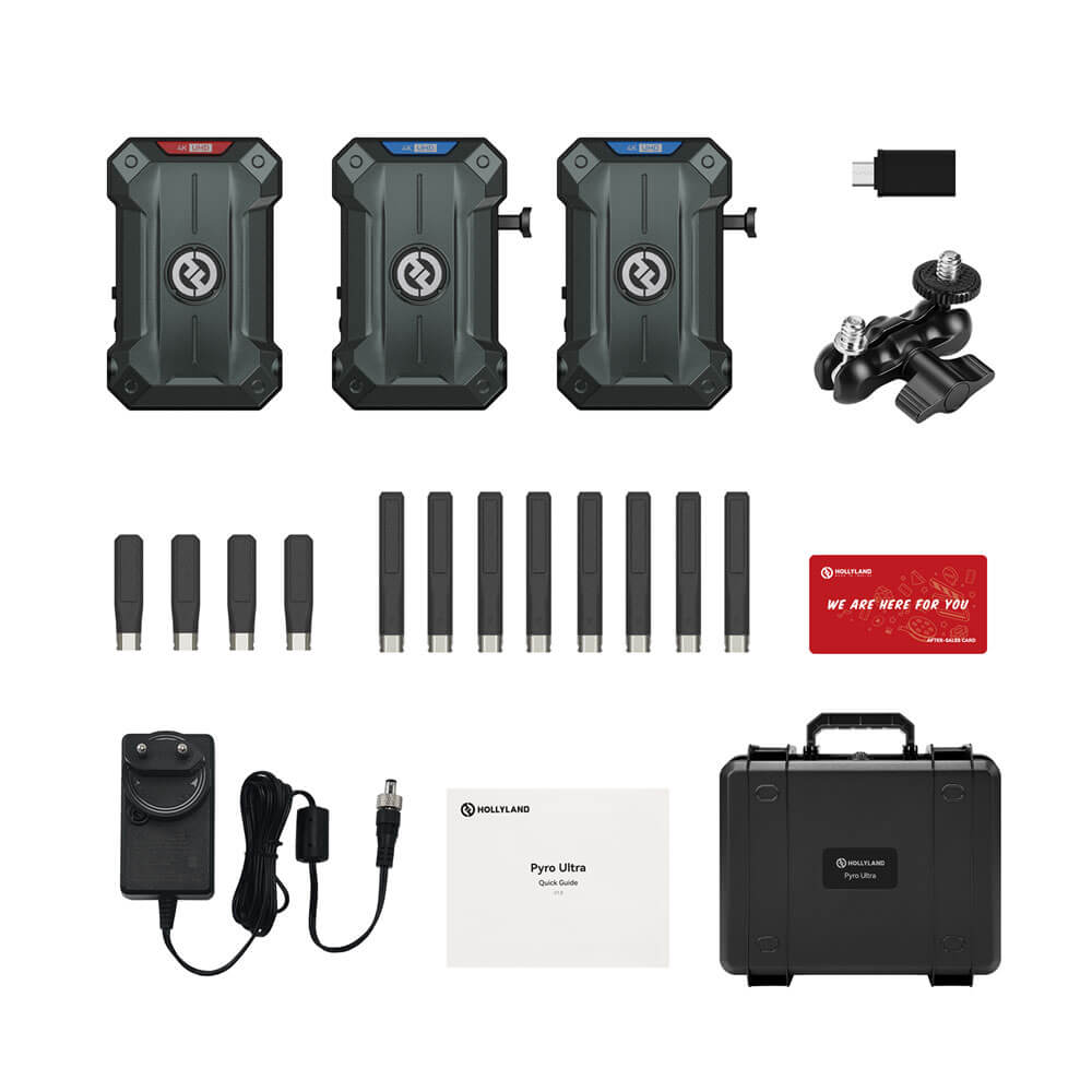 Hollyland Pyro Ultra 1TX & 2RX Wireless Video Transmission System – image 9