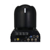Rear view of Bolin Technology R9-420N 4K60 NDI PTZ camera in black, showing connection ports and camera body.