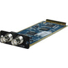 RGBLINK Single 3G-SDI input/loop module for M2/M2S video processor, front view showing connectors and compact design.