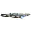 RGBLINK Quad DVI output module for X3 and X7 video processors, showing front view with four DVI ports and control interfaces.