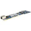 RGBlink Single HDBaseT input module for GX4Pro video processor, front view showing connectivity ports and sleek design.
