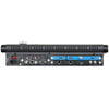 Rear view of RGBLINK M1 NDI modular production switcher, standard model with multiple input and output ports for live video switching.