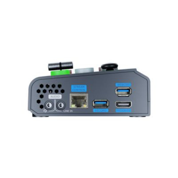 Right side view of RGBlink mini-pro v3 production switcher showing input/output ports and compact design. – image 4