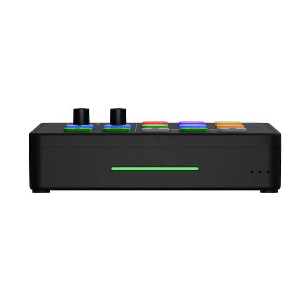 Front view of the RGBlink Ystreamer production switcher with multiple control buttons and input/output ports. – image 11