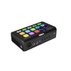 Rear interface view of RGBlink Ystreamer production switcher showing input and output ports on the RGBlink device.