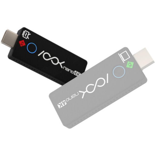 Front view of the RGBLINK ASK nano 4K wireless receiver, a compact device for high-quality video transmission and reception. – image 1