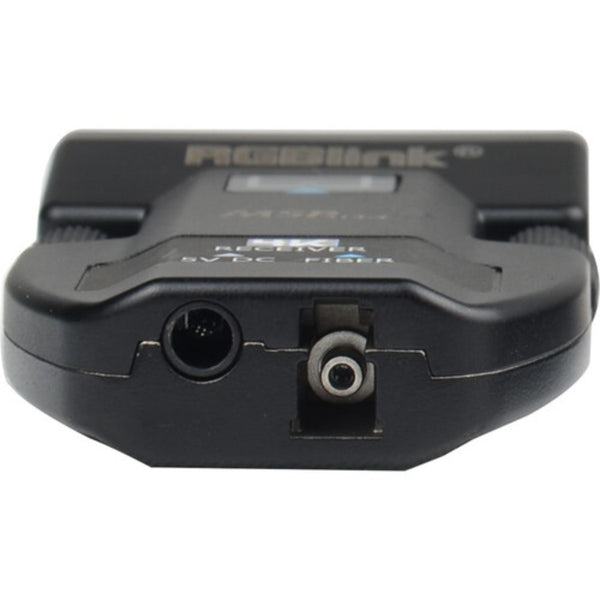 Rear view of RGBLINK MSP 314-4 4K30 DVI to optical fiber extender set showing connection ports and optical fiber cables. – image 3