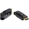 RGBLINK MSP 318-4 4K60 HDMI to optical fiber extender set with two units, front view showing HDMI and fiber ports.