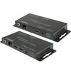 RGBLINK MSP 318N HDMI 2.0 fiber extender set showing front view with connection ports and sleek design