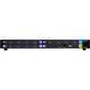 Rear view of RGBLINK Q16pro Gen2 1U 4K multilayer video wall splicing processor, showing input ports and rear panel connections.