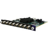 Front view of RGBlink Quad 3G-SDI input module with quad loop output for Q16pro video processing system.