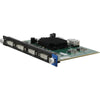 RGBlink Quad 2K DVI output module for Q16pro with multiple DVI ports and front panel controls.